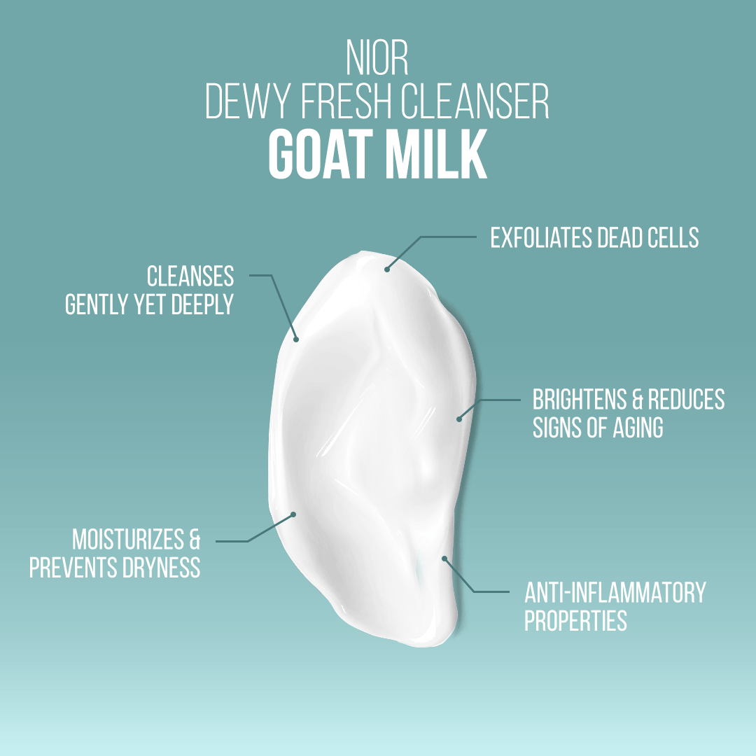 NIOR Dewy Fresh Goat Milk Cleanser - Image 2