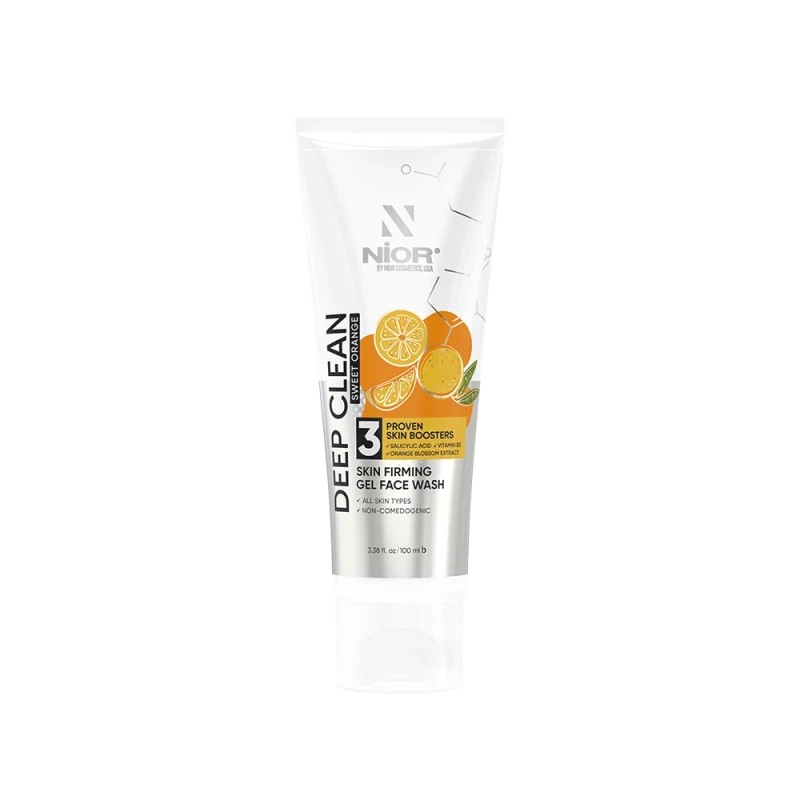 Nior Deep Clean Gel Face Wash Sweet Orange 100ml