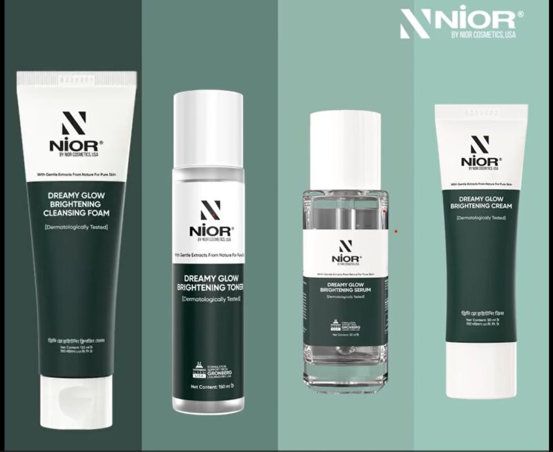 Nior Dreamy Glow Brightening Cleansing Foam 120ml - Image 6