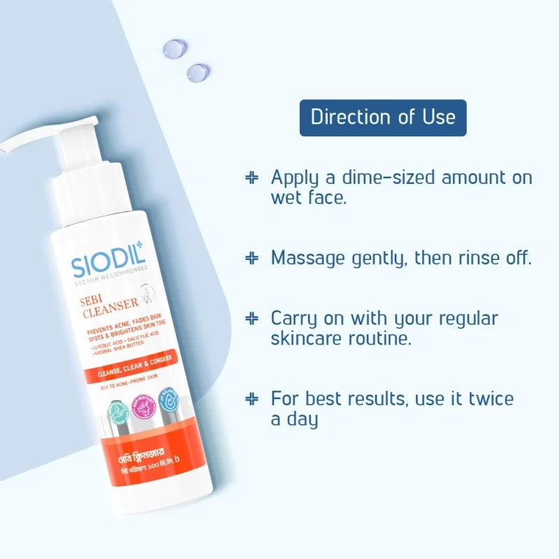 SIODIL Sebi Cleanser 100ml - Image 4